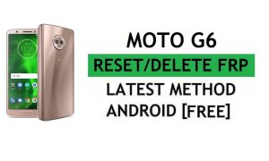 Moto G6 Frp Bypass Fix YouTube Update Without PC Android 9 Google Unlock