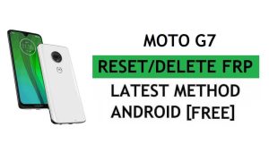 Moto G7 FRP Bypass Fix Youtube Update Without PC Android 9 Google Unlock