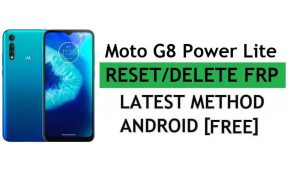 Moto G8 Power Lite Frp Bypass Fix Youtube Update Without PC Android 9 Google Unlock