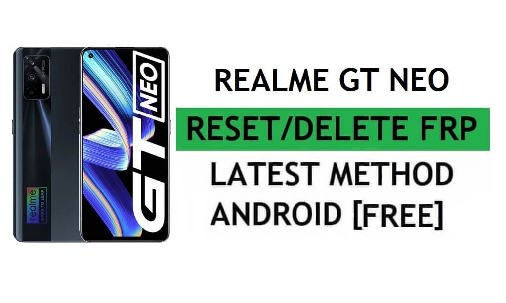 FRP Realme GT Neo 우회 Google Gmail 확인 재설정 - PC/APK 없음 [최신 무료]