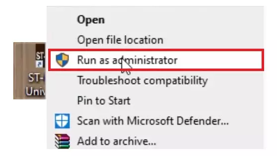 Run as Admin ST MTK Universal Tool - MTK Unlock FRP Pattern Latest Version