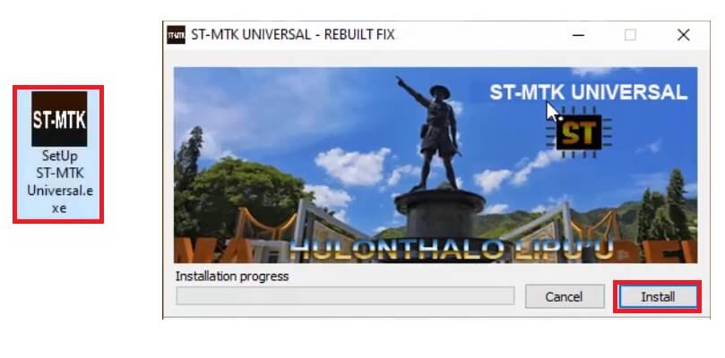 Installieren Sie das ST MTK Universal Tool – MTK Unlock FRP Pattern neueste Version