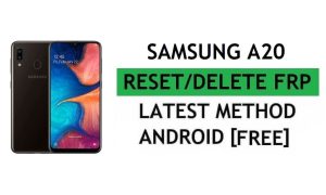 Samsung A20 FRP Bypass Android 11 Behebung eines Fehlers Zurücksetzen der Google Gmail-Sperre Neueste Methode