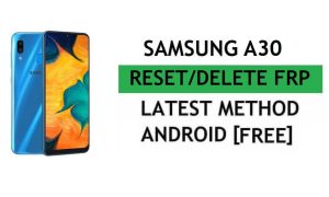 Видалення FRP Samsung A30 Обхід Android 11 Google Gmail Lock без Samsung Cloud (останній метод)