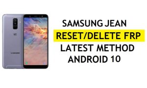 Excluir FRP Samsung Jean Bypass Android 10 Google Gmail Lock Sem configurações ocultas do Android Apk