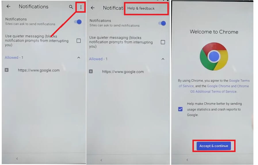 Access chrome browser to Symphony Frp Bypass Fix YouTube Update Without PC/ APK Android 9 Google Unlock