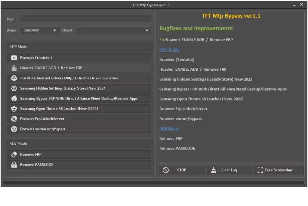 TFT MTP Bypass Tool V1.1 Latest Version (Direct Alliance Shield Install No Need Backup/Restore)