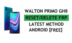 Walton Primo GH8 Frp Bypass Fix Mise à jour YouTube sans PC/APK Android 9 Google Unlock