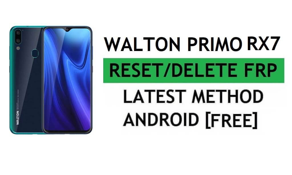 Walton Primo RX7 Frp Bypass corrigir atualização do YouTube sem PC/APK Android 9 Google Unlock
