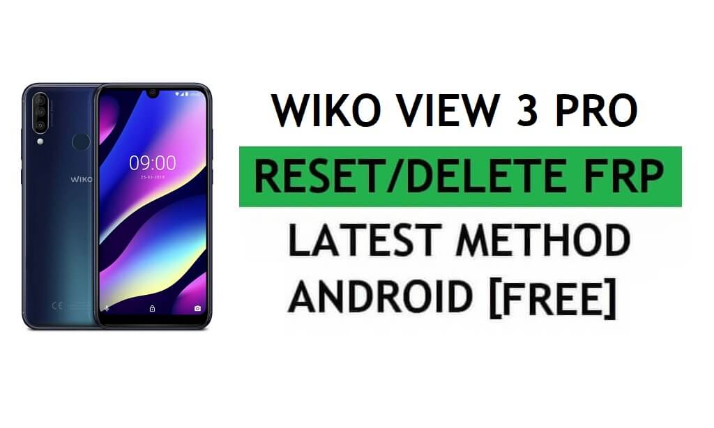 Wiko View 3 Pro Frp Bypass Fix Обновление YouTube без ПК/APK Android 9 Google Unlock
