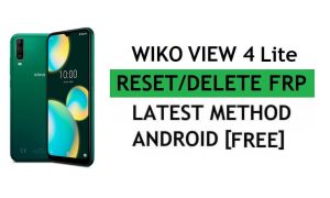 Wiko View 4 Lite Frp Bypass Fix YouTube Update ohne PC/APK Android 9 Google Unlock