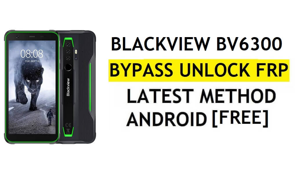 Blackview BV6300 FRP 우회 안드로이드 10 Gmail Google 계정 잠금 재설정 무료
