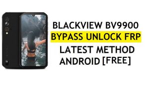 Blackview BV9900 Frp Bypass Fix Mise à jour YouTube sans PC Android 9.0 Google Unlock
