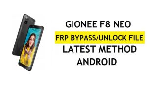 Download Gionee F8 Neo FRP-bestand (ontgrendel Google Gmail Lock) Nieuwste gratis