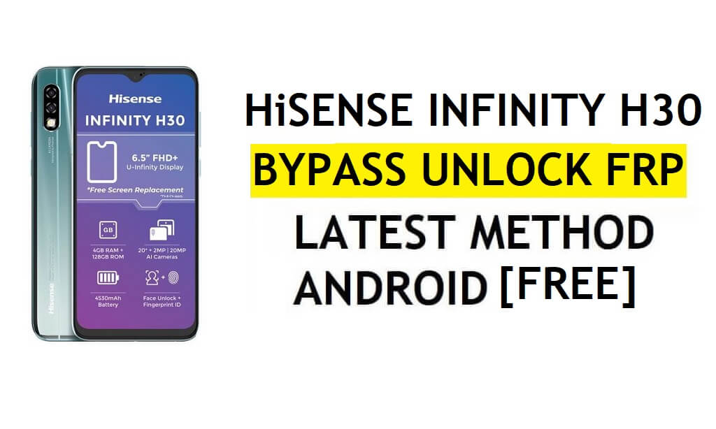 HiSense Infinity H30 Frp Bypass Fix YouTube Оновлення без ПК Android 9 Google Unlock