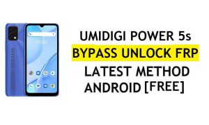 UMIDIGI Power 5s FRP Bypass Android 11 Nieuwste Ontgrendel Google Gmail-verificatie zonder pc Gratis