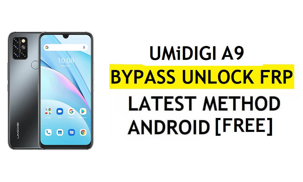 UMIDIGI A9 FRP 우회 Android 11 최신 PC 없이 Google Gmail 확인 잠금 해제 무료