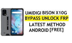 UMiDIGI Bison X10G FRP Bypass Android 11 Latest Unlock Google Gmail Verification Without PC Free