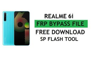 Realme 6i RMX2040 FRP File Download (Unlock Google Gmail Lock) by SP Flash Tool Latest Free
