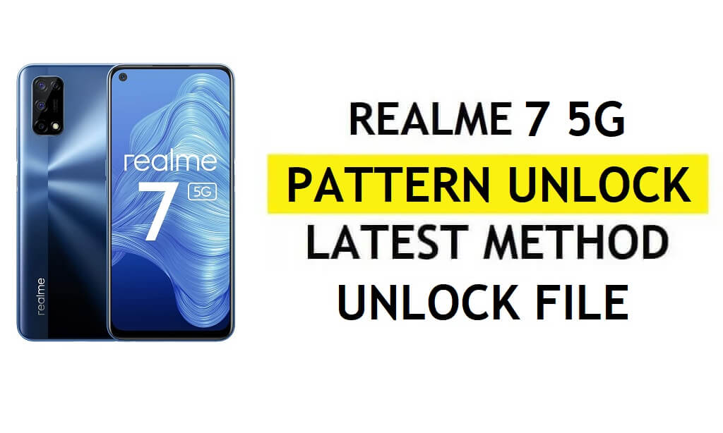 Realme 7 5G RMX2111 Descarga de archivos de desbloqueo (eliminar PIN de contraseña de patrón) Sin AUTH - SP Flash Tool