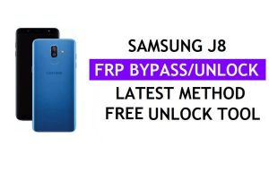 Samsung J8 FRP Google Lock Bypass unlock with Tool One Click Free [Android 10]