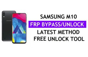 Samsung M10 FRP Google Lock Bypass desbloqueio com ferramenta One Click Free [Android 10]