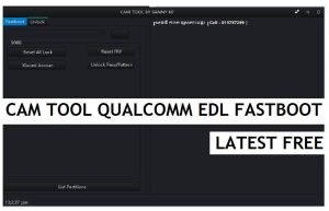 Descarga de la herramienta CAM más reciente (Herramienta de eliminación de Qualcomm 9008 y Fastboot FRP)