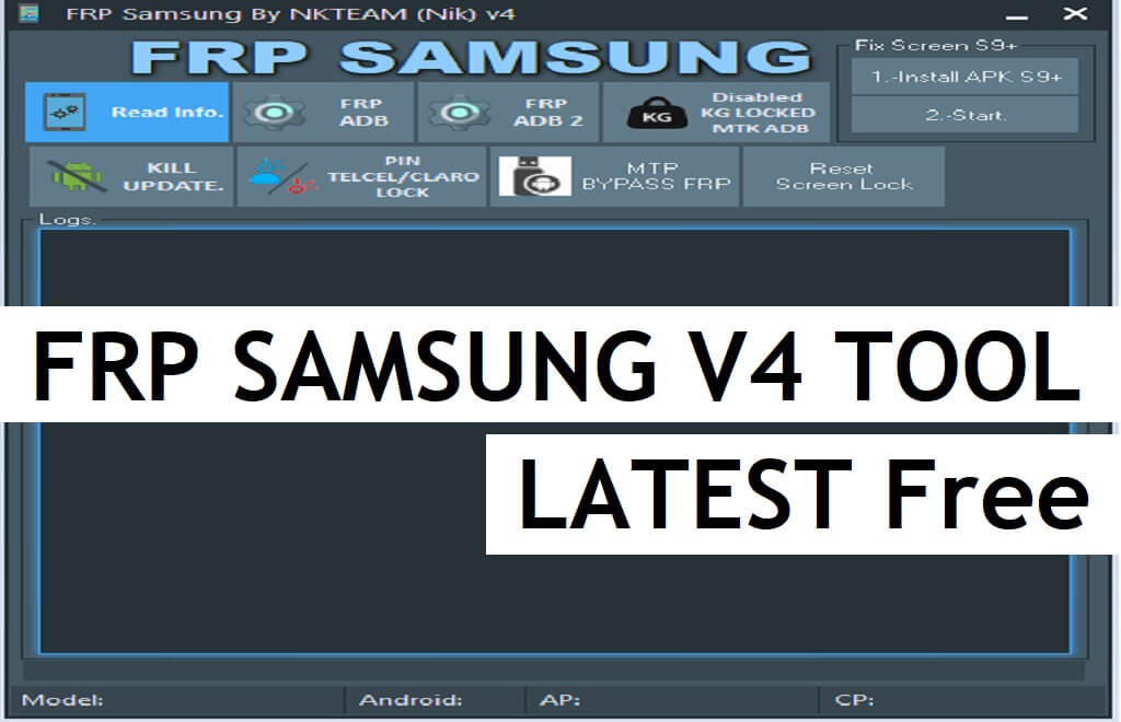 FRP Samsung V4 Descargue la última herramienta de eliminación de todos los métodos de FRP gratis