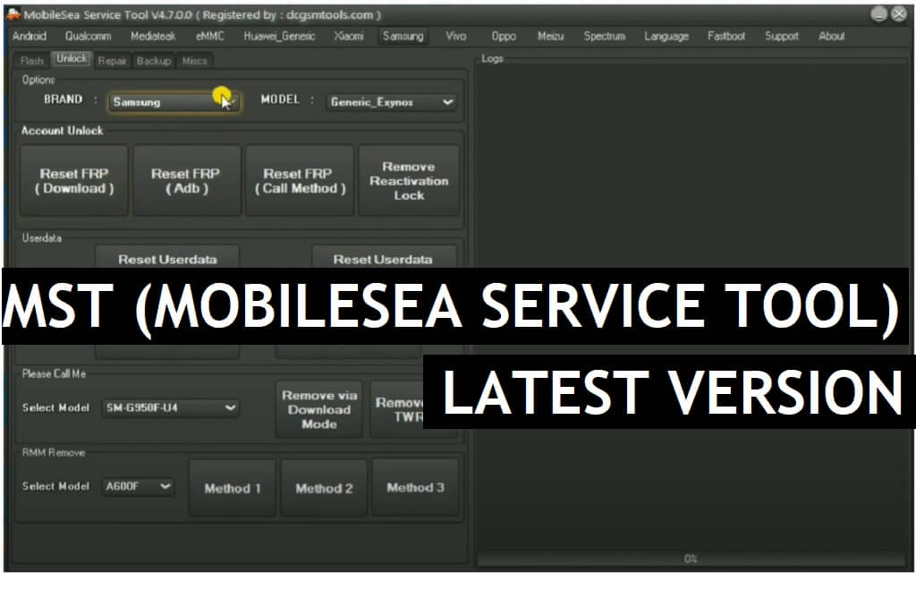 Mobile Sea Service Tool (MST) V5.7.2 ดาวน์โหลดเวอร์ชันล่าสุดฟรี