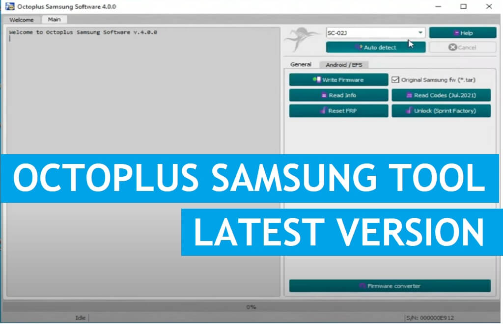 Octoplus Samsung Tool 소프트웨어 V4.0.5 최신 설정 무료 다운로드