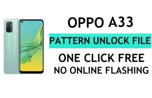 Oppo A33 CPH2137 Datei-Download entsperren (Muster-Passwort-PIN entfernen) – QFIL Flash Tool