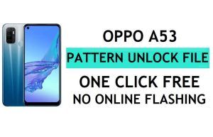 Oppo A53 CPH2127 파일 다운로드 잠금 해제(패턴 비밀번호 핀 제거) – QFIL 플래시 도구