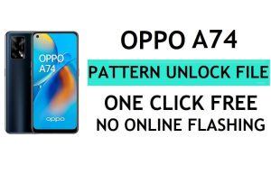Oppo A74 CPH2219 파일 다운로드 잠금 해제(패턴 비밀번호 핀 제거) – QFIL 플래시 도구