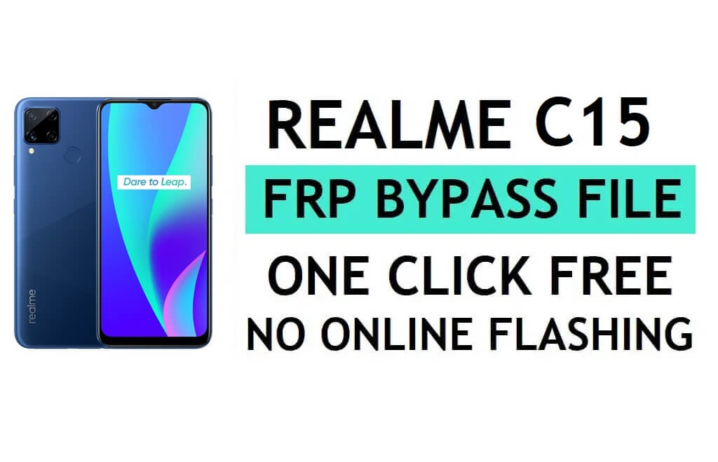 Realme C15 RMX2195 FRP-bestand downloaden (Ontgrendel Google Gmail Lock) door QPST Flash Tool Nieuwste gratis