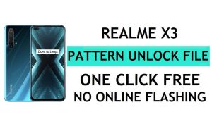 Realme X3 RMX2085 Kilit Açma Dosyası İndirme (Desen Şifre Pinini Kaldırma) – QFIL Flash Aracı