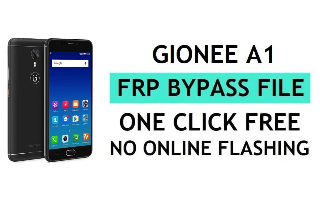 ดาวน์โหลดไฟล์ Gionee A1 FRP (บายพาส Google Gmail Lock) โดย SP Flash Tool ล่าสุดฟรี