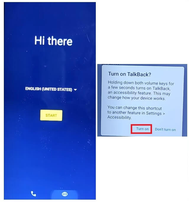 تمكين Talkback إلى Motorola Moto FRP Bypass Android 12 بدون جهاز كمبيوتر وإلغاء قفل حساب Google APK مجانًا