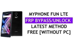 MyPhone Fun LTE FRP Bypass Fix Actualización de Youtube (Android 7.0) - Desbloquear Google Lock sin PC