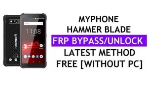 MyPhone Hammer Blade FRP Bypass Fix YouTube-update (Android 7.0) - Ontgrendel Google Lock zonder pc