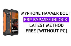 MyPhone Hammer Bolt FRP Bypass Fix YouTube-update (Android 7.0) - Ontgrendel Google Lock zonder pc