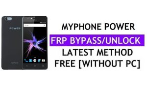 MyPhone Power FRP Bypass Fix YouTube-update (Android 7.0) - Ontgrendel Google Lock zonder pc