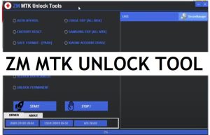 Outil de déverrouillage ZM MTK Télécharger le dernier outil de réparation MTK gratuit