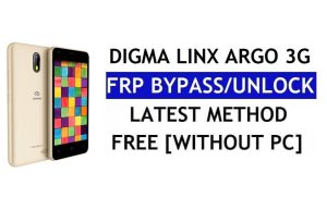 Digma Linx Argo 3G FRP Bypass (Android 8.1 Go) – Ontgrendel Google Lock zonder pc