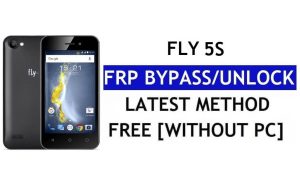 Fly 5S FRP Bypass Fix YouTube-update (Android 7.0) - Ontgrendel Google Lock zonder pc