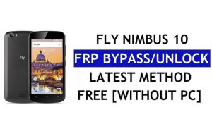 Fly Nimbus 10 FRP Bypass (Android 6.0) - Desbloquear el bloqueo de Google Gmail sin PC