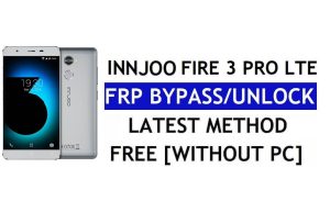 InnJoo Fire 3 Pro LTE FRP Baypas (Android 6.0) – PC Olmadan Google Kilidinin Kilidini Açın