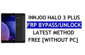 Innjoo Halo 3 Plus FRP Bypass(안드로이드 6.0) – PC 없이 Google 잠금 해제