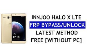 InnJoo Halo X LTE FRP Bypass(안드로이드 6.0) – PC 없이 Google 잠금 해제
