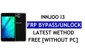 InnJoo I3 FRP Bypass (Android 6.0) – ปลดล็อก Google Lock โดยไม่ต้องใช้พีซี