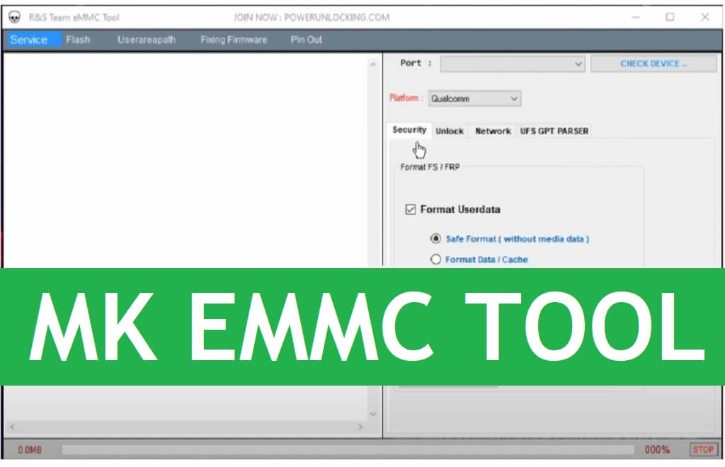 MK EMMC 도구 V3.1 최신 버전 무료 다운로드(ISP 도구)